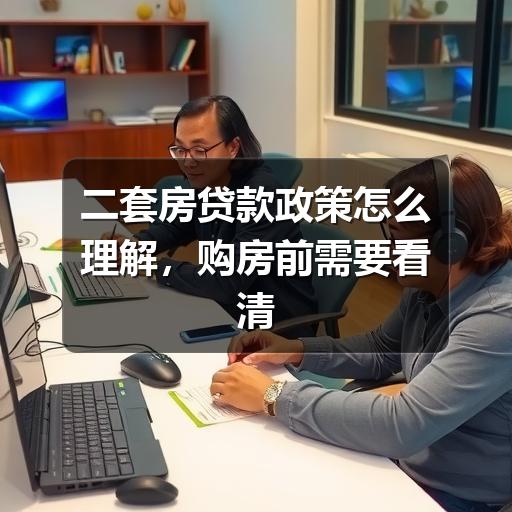二套房贷款政策怎么理解,购房前需要看清哪些条件(图2) 二套房贷款政策怎么理解,购房前需要看清哪些条件