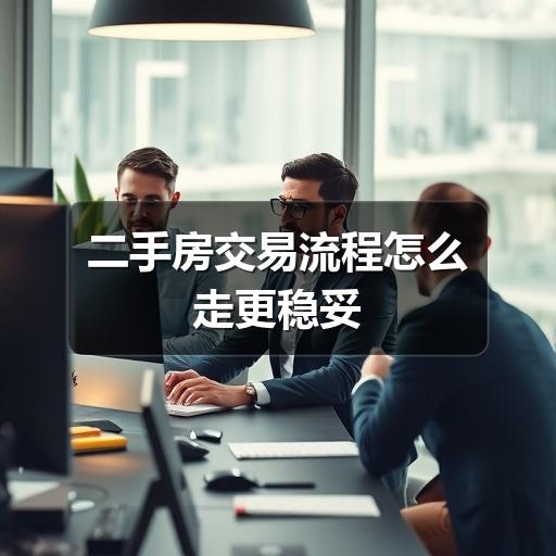 二手房交易流程怎么走更稳妥(图1) 二手房交易流程怎么走更稳妥