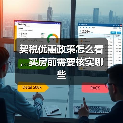 契税优惠政策怎么看,买房前需要核实哪些信息(图1) 契税优惠政策怎么看,买房前需要核实哪些信息