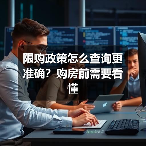 限购政策怎么查询更准确?购房前需要看懂的关键信息(图2) 限购政策怎么查询更准确?购房前需要看懂的关键信息