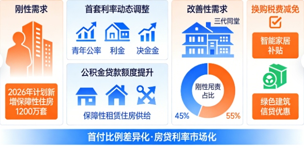 全网独家解读！2026年房地产走势定了？中央定调三大发展空间与破局路径！